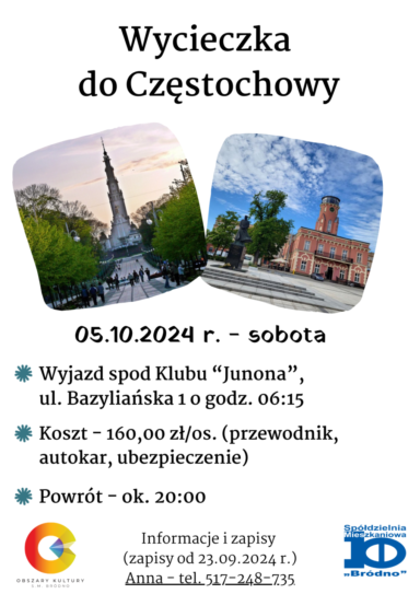 Wycieczka do Częstochowy