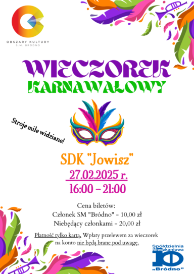 Wieczorek karnawałowy