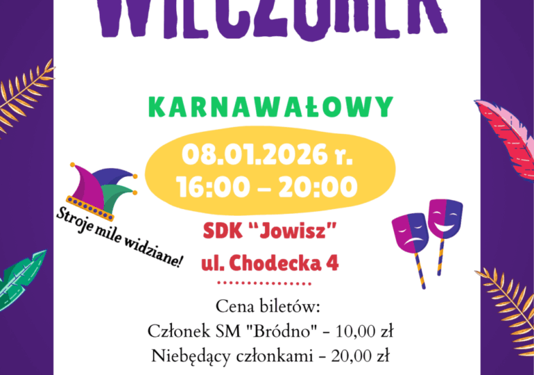 Wieczorek karnawałowy