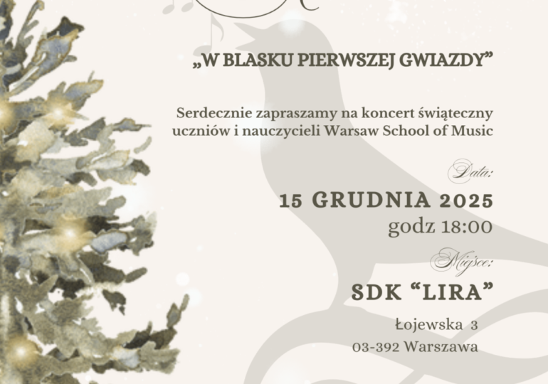 Koncert „W blasku pierwszej gwiazdy”