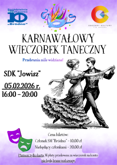 Karnawałowy wieczorek taneczny