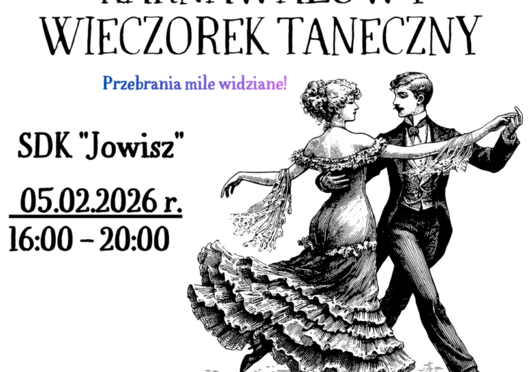 Karnawałowy wieczorek taneczny