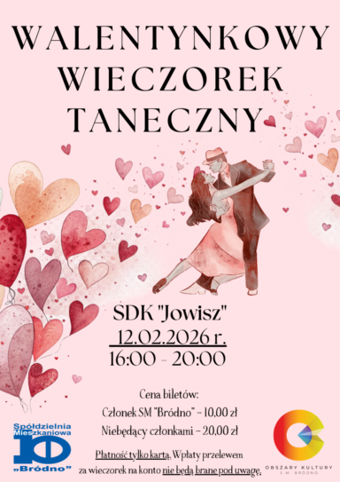 Walentynkowy wieczorek taneczny
